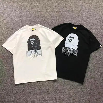 ¥108 BAPE T-SHIRT 2201233411(im 170cm 60kg i wear size M in the phot)