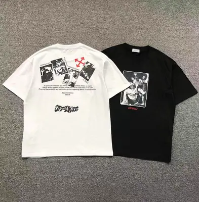 ¥108 OFF-WHITE T-SHIRT 521234619(im 170cm 60kg i wear size M in the phot)