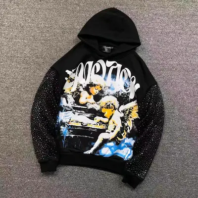 ¥178 MI⭐⭐D EM⭐⭐ION HOODIE 3201232417(im 170cm 60kg i wear size S in the phot)