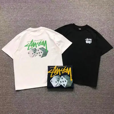 ¥108 STUSSY T-SHIRT 2201233611(im 170cm 60kg i wear size M in the phot)
