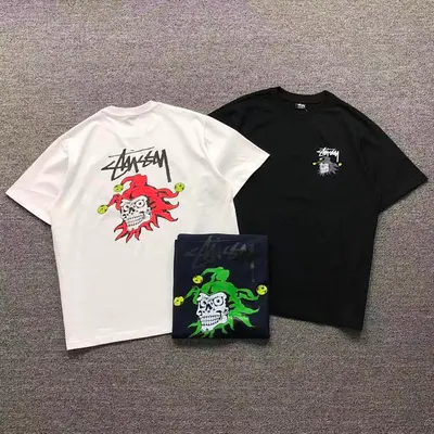 ¥108 STUSSY T-SHIRT 2201233811(im 170cm 60kg i wear size M in the phot)