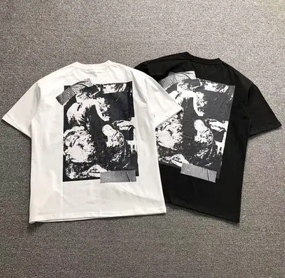 ¥108 OFF-WHITE T-SHIRT 521235419(im 170cm 60kg i wear size M in the phot)