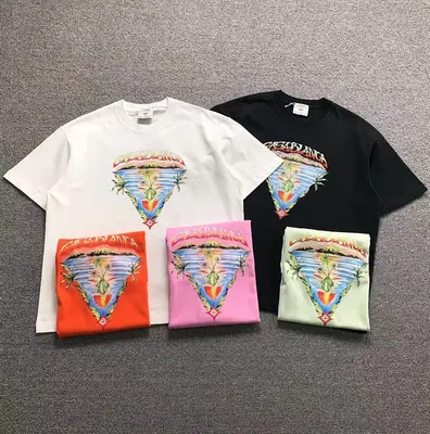 ¥98 CASABLANCA T-SHIRT 5212302127(im 170cm 60kg i wear size XL in the phot)
