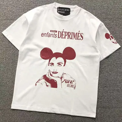 ￥85 ENFANTS RICHES DEPRIMES T-SHIRT 42012425162（im 170cm 60kg i wear size S in the phot）