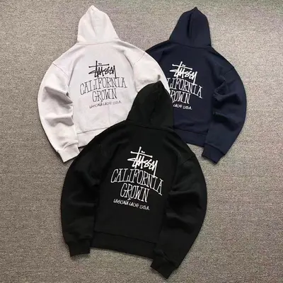 ¥228 STUSSY HOODIE 4201260602(im 170cm 60kg i wear size XL in the phot)