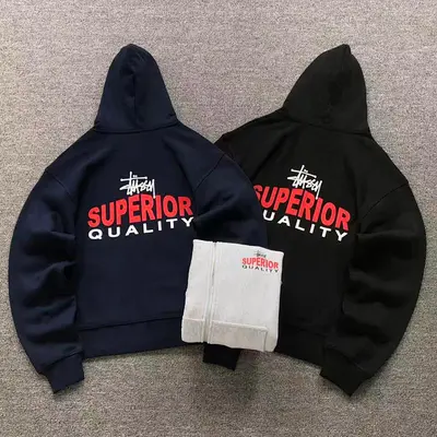 ¥228 STUSSY HOODIE 4201260202(im 170cm 60kg i wear size XL in the phot)