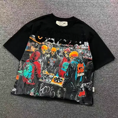 ￥128 B⭐⭐S T-SHIRT 3201290417（im 170cm 60kg i wear size S in the phot）