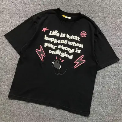 ￥95 BROKEN PLANET T-SHIRT 3203052621（im 170cm 60kg i wear size S in the phot）