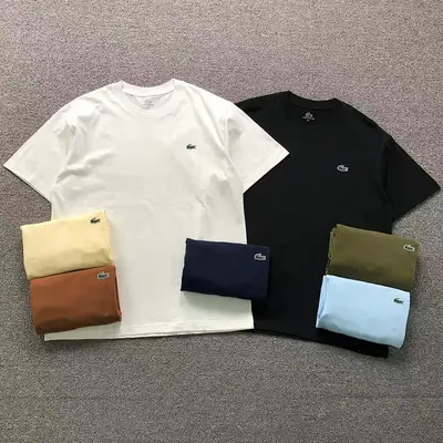 ￥128 LACOSTE T-SHIRT 2203074701（im 170cm 60kg i wear size XL in the phot）