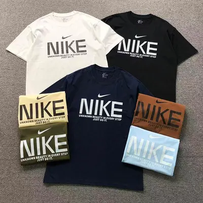 ￥128 N⭐K⭐ T-SHIRT 2203074401（im 170cm 60kg i wear size 2XL in the phot）