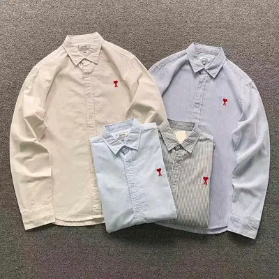 ￥138 AMI SHIRT 4203101077（im 170cm 60kg i wear size L in the phot）