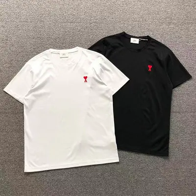￥128 AMI T-SHIRT 2203104001（im 170cm 60kg i wear size XL in the phot）