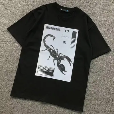 ￥98 Y-3 T-SHIRT 22031025001（im 170cm 60kg i wear size M in the phot）