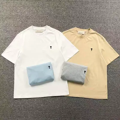 ￥138 AMI T-SHIRT 22031004001（im 170cm 60kg i wear size S in the phot）