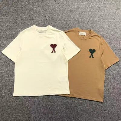 ￥158 AMI T-SHIRT 22031007001（im 170cm 60kg i wear size S in the phot）