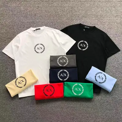 ￥78 AR⭐⭐⭐ EXCH⭐⭐⭐ T-SHIRT 3203120203（im 170cm 60kg i wear size L in the phot）