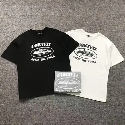 ￥95 CORTEIZ T-SHIRT 3203144221（im 170cm 60kg i wear size M in the phot）