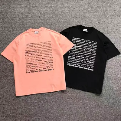 ￥115 VETEMENTS T-SHIRT 22031416125（im 170cm 60kg i wear size M in the phot）