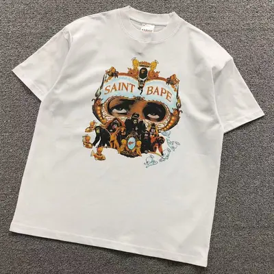 ￥108 SAINT MICHAEL T-SHIRT 3203143017（im 170cm 60kg i wear size S in the phot）