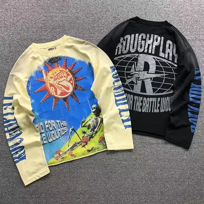 ￥135 R⭐⭐G⭐P⭐⭐Y LONG SLEEVED 3203144017（im 170cm 60kg i wear size S in the phot）