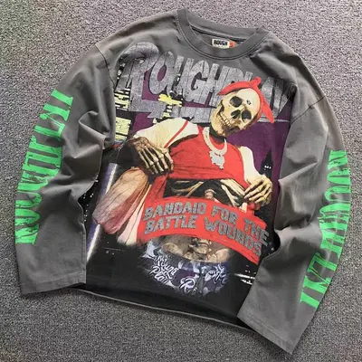 ￥135 R⭐⭐G⭐P⭐⭐Y LONG SLEEVED 3203143917（im 170cm 60kg i wear size S in the phot）
