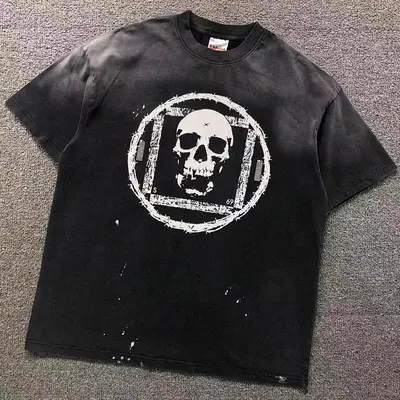 ￥115 SAINT MICHAEL T-SHIRT 3203141717（im 170cm 60kg i wear size S in the phot）