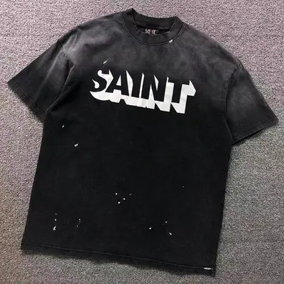 ￥115 SAINT MICHAEL T-SHIRT 3203143117（im 170cm 60kg i wear size S in the phot）