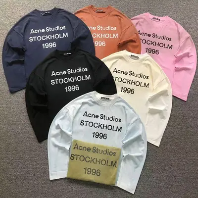 ￥128 ACNE STUDIOS LONG SLEEVED 3203161117 （im 170cm 60kg i wear size S in the phot）