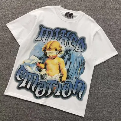 ￥85 MI⭐⭐D EM⭐⭐ION T-SHIRT 523161391（im 170cm 60kg i wear size M in the phot）