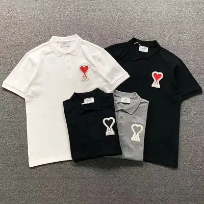 ￥95 AMI POLO 3203170221（im 170cm 60kg i wear size S in the phot）
