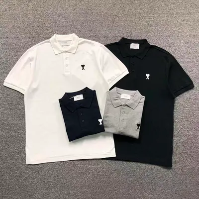 ￥95 AMI POLO 3203170421（im 170cm 60kg i wear size M in the phot）