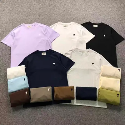 ￥125 AMI T-SHIRT 4203181177（im 170cm 60kg i wear size M in the phot）