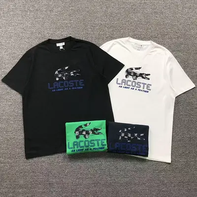 ¥115 LACOSTE T-SHIRT 2203184004(im 170cm 60kg i wear size L in the phot)