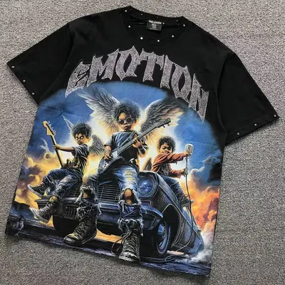 ¥88 MI⭐⭐D EM⭐⭐ION T-SHIRT 523194491(im 170cm 60kg i wear size M in the phot)