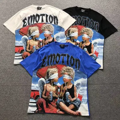 ¥85 MI⭐⭐D EM⭐⭐ION T-SHIRT 523194391(im 170cm 55kg i wear size M in the phot)