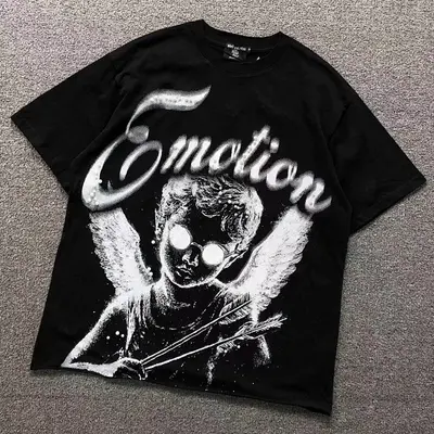 ¥88 MI⭐⭐D EM⭐⭐ION T-SHIRT 523195191(im 170cm 60kg i wear size M in the phot)
