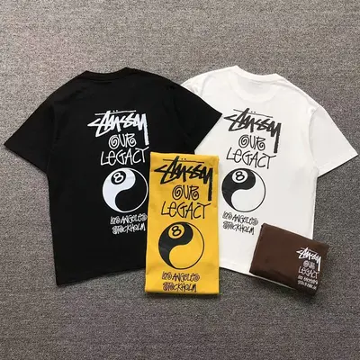 ￥135 STUSSY T-SHIRT 22031903001（im 170cm 60kg i wear size M in the phot）