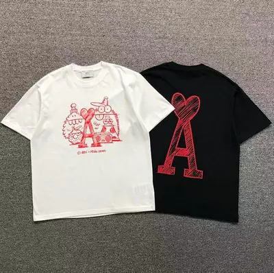 ¥95 AMI T-SHIRT 3203202321(im 170cm 60kg i wear size M in the phot)