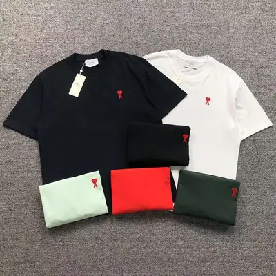￥95 AMI T-SHIRT 3203201921（im 170cm 60kg i wear size M in the phot）