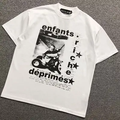 ￥88 ENFANTS RICHES DEPRIMES T-SHIRT 5232106162（im 170cm 60kg i wear size M in the phot）
