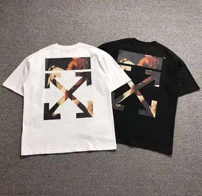 ￥98 OFF-WHITE T-SHIRT 523242619（im 170cm 60kg i wear size M in the phot）