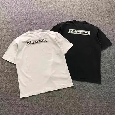 ￥125 B⭐L⭐⭐⭐IA⭐A T-SHIRT 3203242421（im 170cm 60kg i wear size S in the phot）