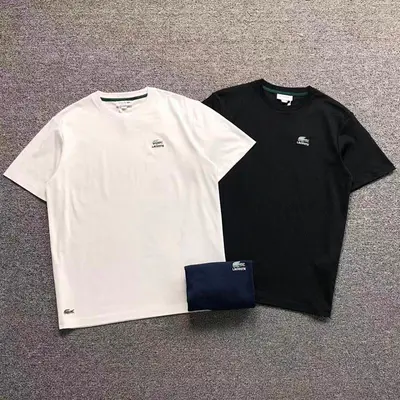 ￥98 LACOSTE T-SHIRT 4203251309（im 170cm 60kg i wear size S in the phot）