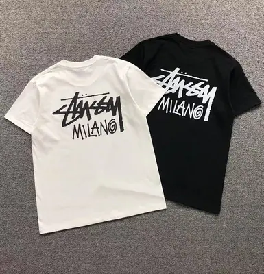 ¥88 STUSSY T-SHIRT 3203250721(im 170cm 65kg i wear size S in the phot)
