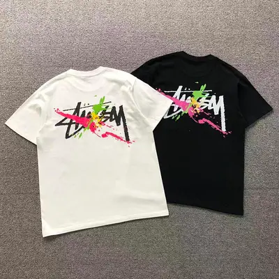 ￥88 STUSSY T-SHIRT 3203250121（im 170cm 65kg i wear size M in the phot）