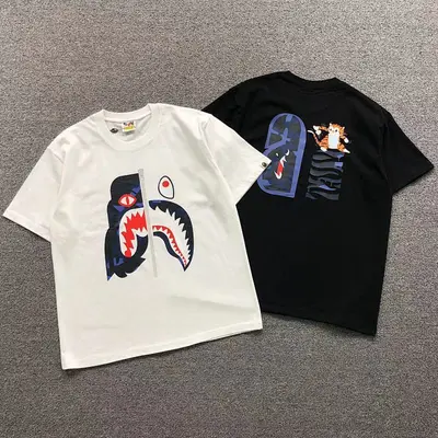 ¥78 BAPE T-SHIRT 4203270198(im 170cm 60kg i wear size L in the phot)