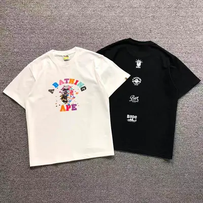 ￥85 BAPE T-SHIRT 3203270821（im 170cm 60kg i wear size M in the phot）