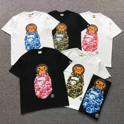 ￥85 BAPE T-SHIRT 3203270721（im 170cm 60kg i wear size L in the phot）