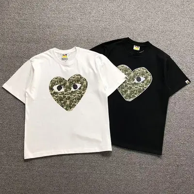 ￥78 BAPE T-SHIRT 4203270398（im 170cm 60kg i wear size M in the phot）