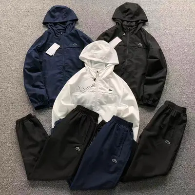 ¥308 LACOSTE JACKET TROUSERS 22032721001(im 170cm 60kg i wear size M in the phot)